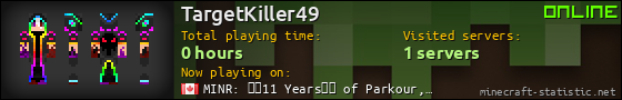 TargetKiller49 userbar 560x90