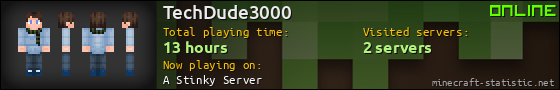 TechDude3000 userbar 560x90