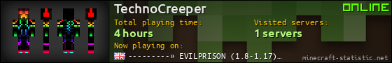 TechnoCreeper userbar 560x90