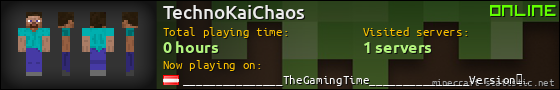 TechnoKaiChaos userbar 560x90