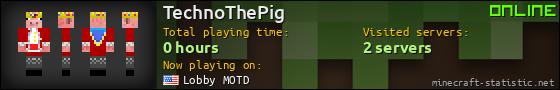 TechnoThePig userbar 560x90