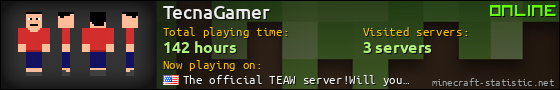 TecnaGamer userbar 560x90