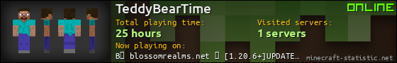 TeddyBearTime userbar 560x90