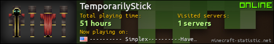 TemporarilyStick userbar 560x90