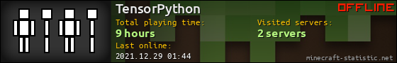 TensorPython userbar 560x90