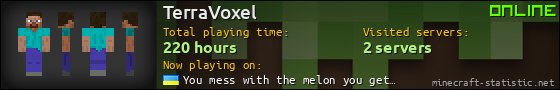 TerraVoxel userbar 560x90