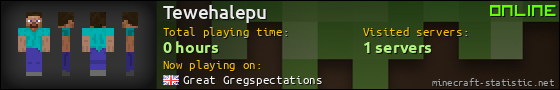 Tewehalepu userbar 560x90