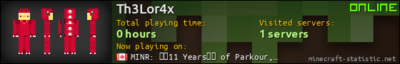 Th3Lor4x userbar 560x90