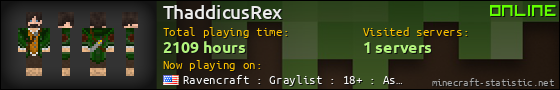 ThaddicusRex userbar 560x90