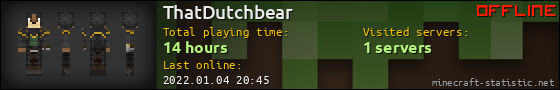 ThatDutchbear userbar 560x90