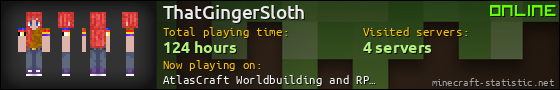 ThatGingerSloth userbar 560x90