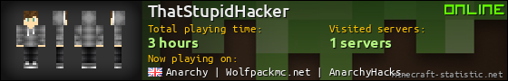 ThatStupidHacker userbar 560x90