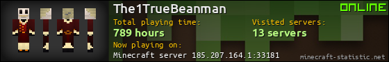 The1TrueBeanman userbar 560x90