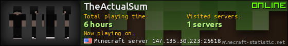 TheActualSum userbar 560x90