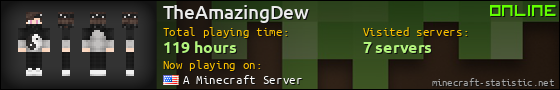 TheAmazingDew userbar 560x90