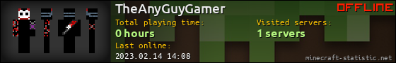 TheAnyGuyGamer userbar 560x90