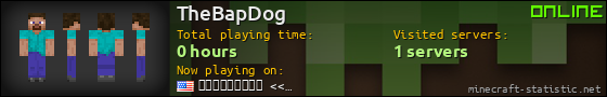 TheBapDog userbar 560x90