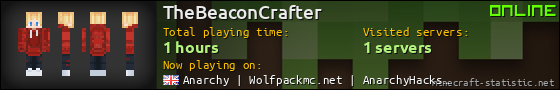 TheBeaconCrafter userbar 560x90