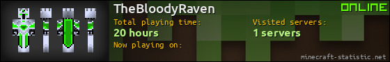 TheBloodyRaven userbar 560x90