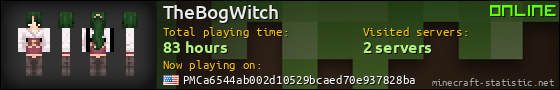 TheBogWitch userbar 560x90