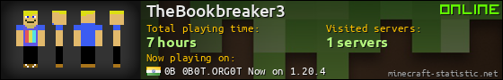 TheBookbreaker3 userbar 560x90