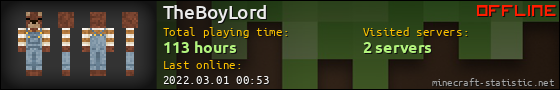 TheBoyLord userbar 560x90