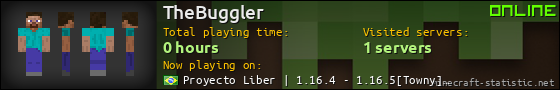 TheBuggler userbar 560x90