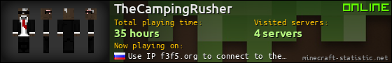 TheCampingRusher userbar 560x90