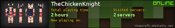 TheChickenKnight userbar 560x90