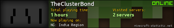 TheClusterBond userbar 560x90