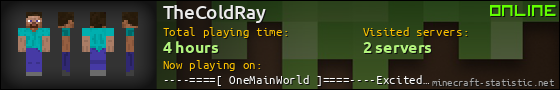 TheColdRay userbar 560x90