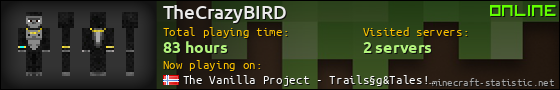 TheCrazyBIRD userbar 560x90