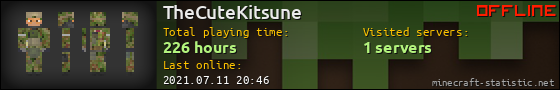 TheCuteKitsune userbar 560x90