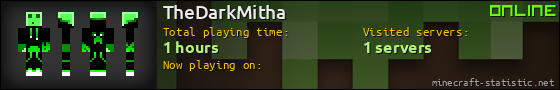 TheDarkMitha userbar 560x90