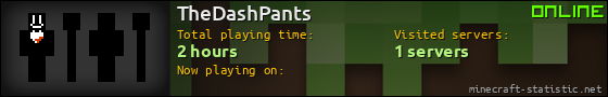 TheDashPants userbar 560x90