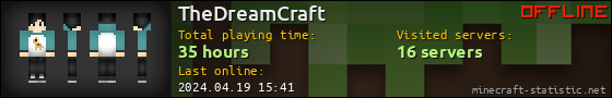 TheDreamCraft userbar 560x90