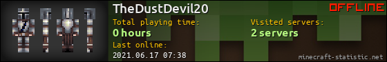 TheDustDevil20 userbar 560x90