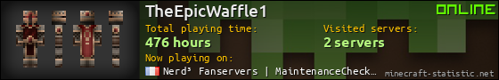 TheEpicWaffle1 userbar 560x90