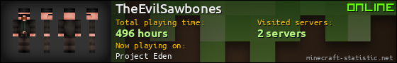 TheEvilSawbones userbar 560x90