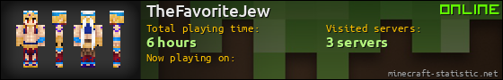 TheFavoriteJew userbar 560x90