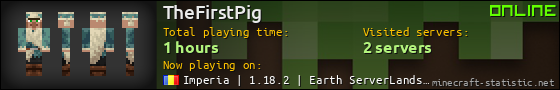 TheFirstPig userbar 560x90