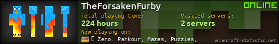 TheForsakenFurby userbar 560x90