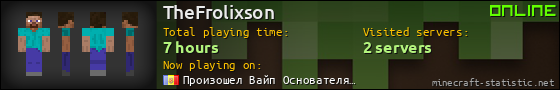 TheFrolixson userbar 560x90