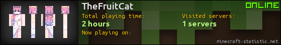 TheFruitCat userbar 560x90