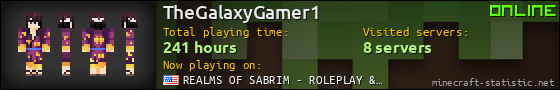 TheGalaxyGamer1 userbar 560x90