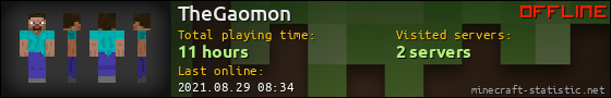 TheGaomon userbar 560x90