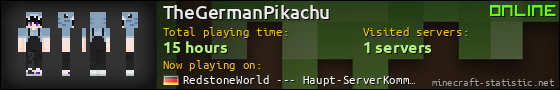 TheGermanPikachu userbar 560x90