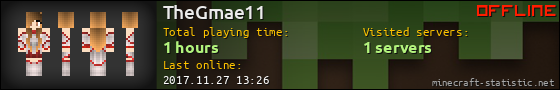 TheGmae11 userbar 560x90