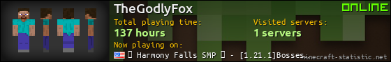 TheGodlyFox userbar 560x90