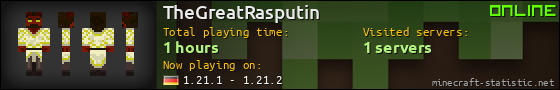 TheGreatRasputin userbar 560x90